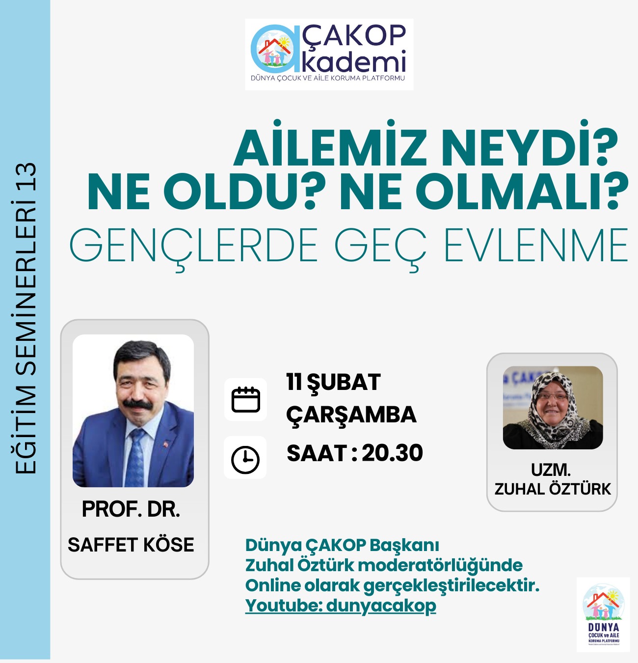 11 Şubat 2026 – 20.30-21.30